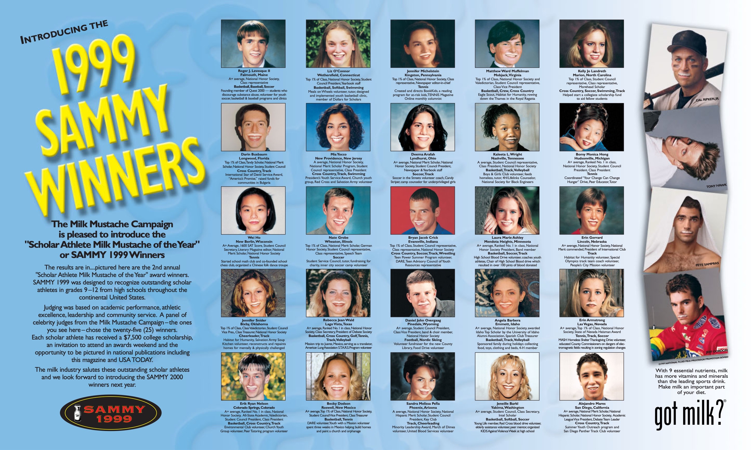 1999 SAMMY Winners