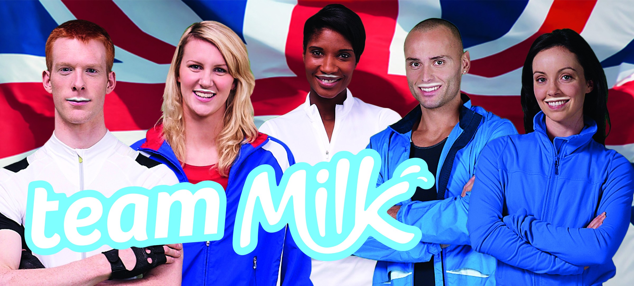 Team Milk UK — make mine Milk (Denise Lewis and Team GB athletes)