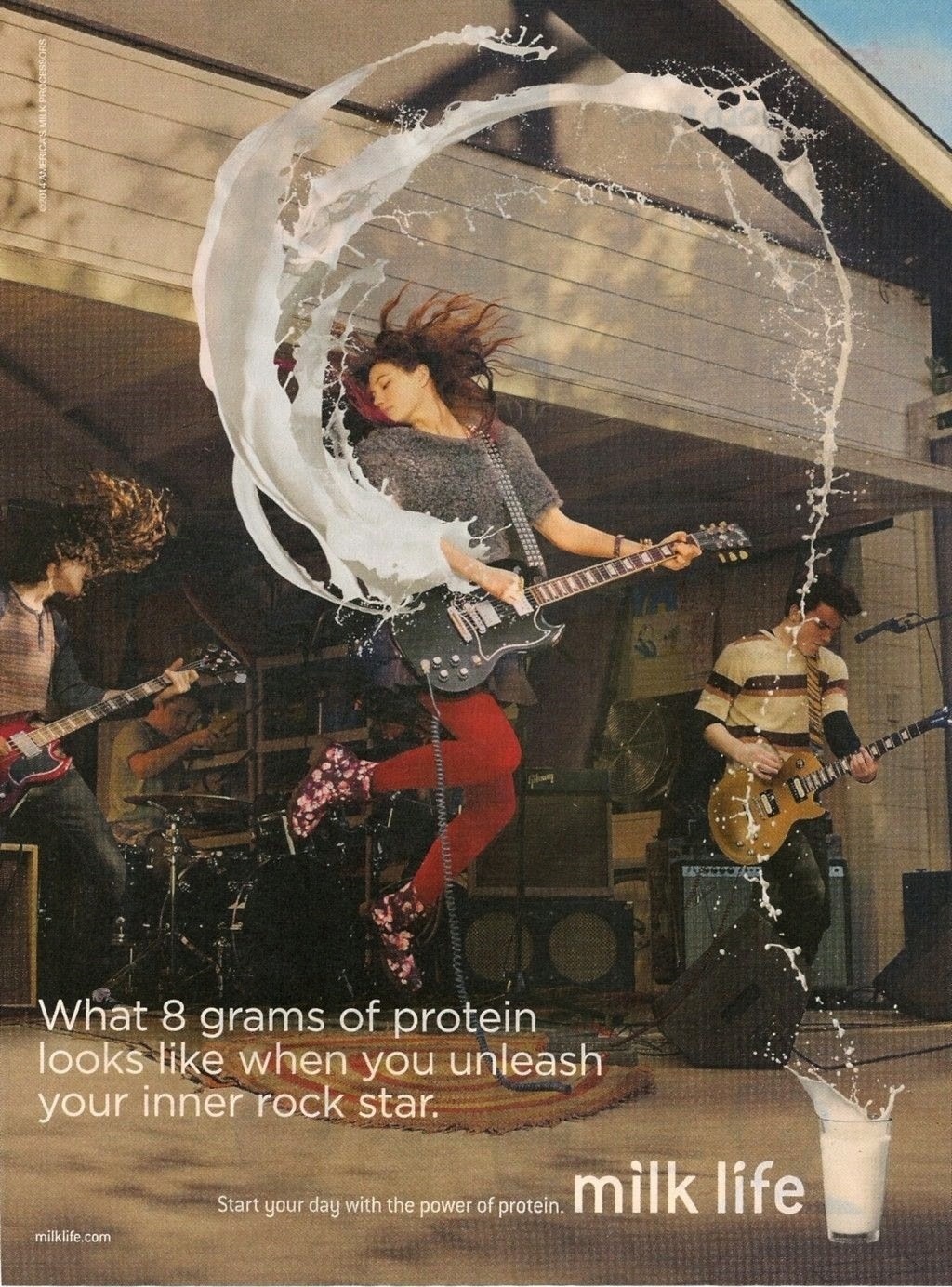 Milk Life — the first three ads (debut set)
