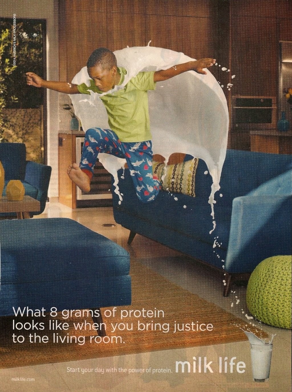 Milk Life — the first three ads (debut set) — Milk Life debut ad #3 — People, March 10 2014
