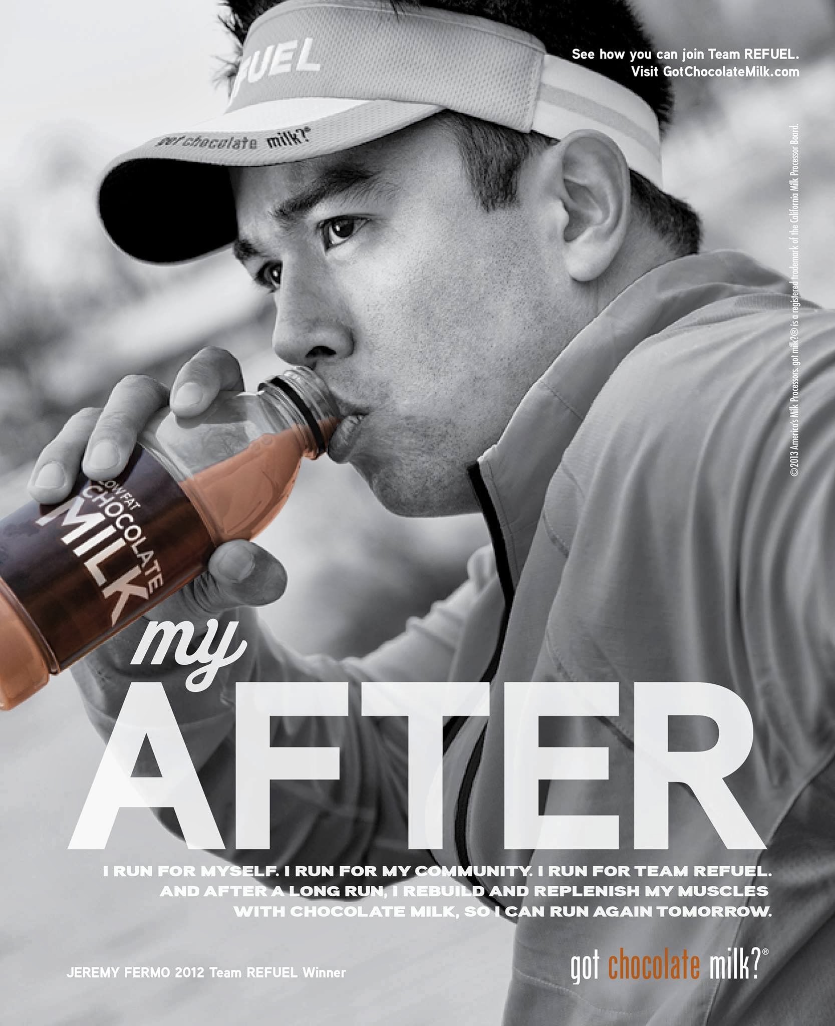 Jeremy Fermo — "my AFTER" (got chocolate milk? Refuel)