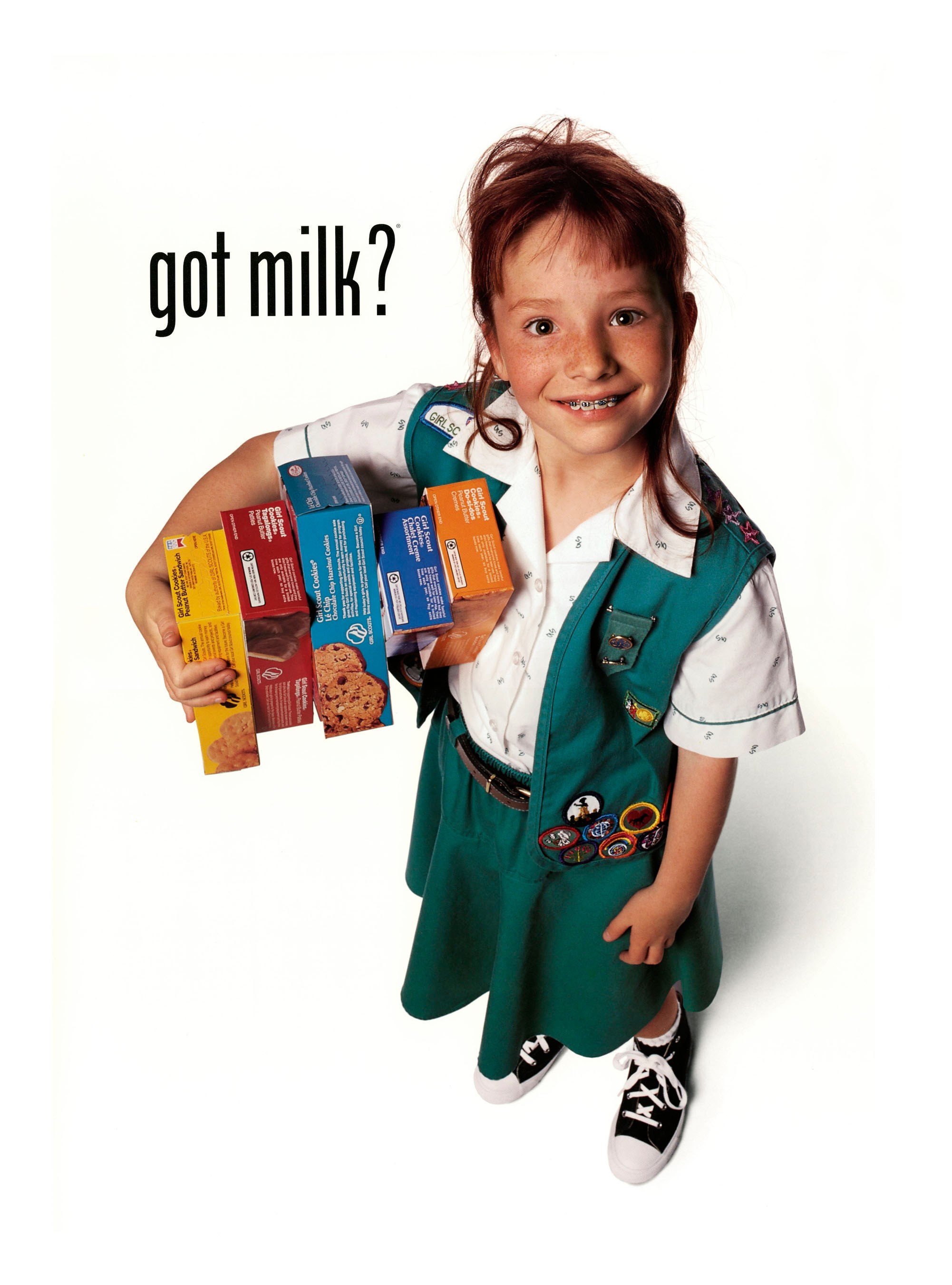 got milk? Girl Scout — California Milk Processor Board (1997)