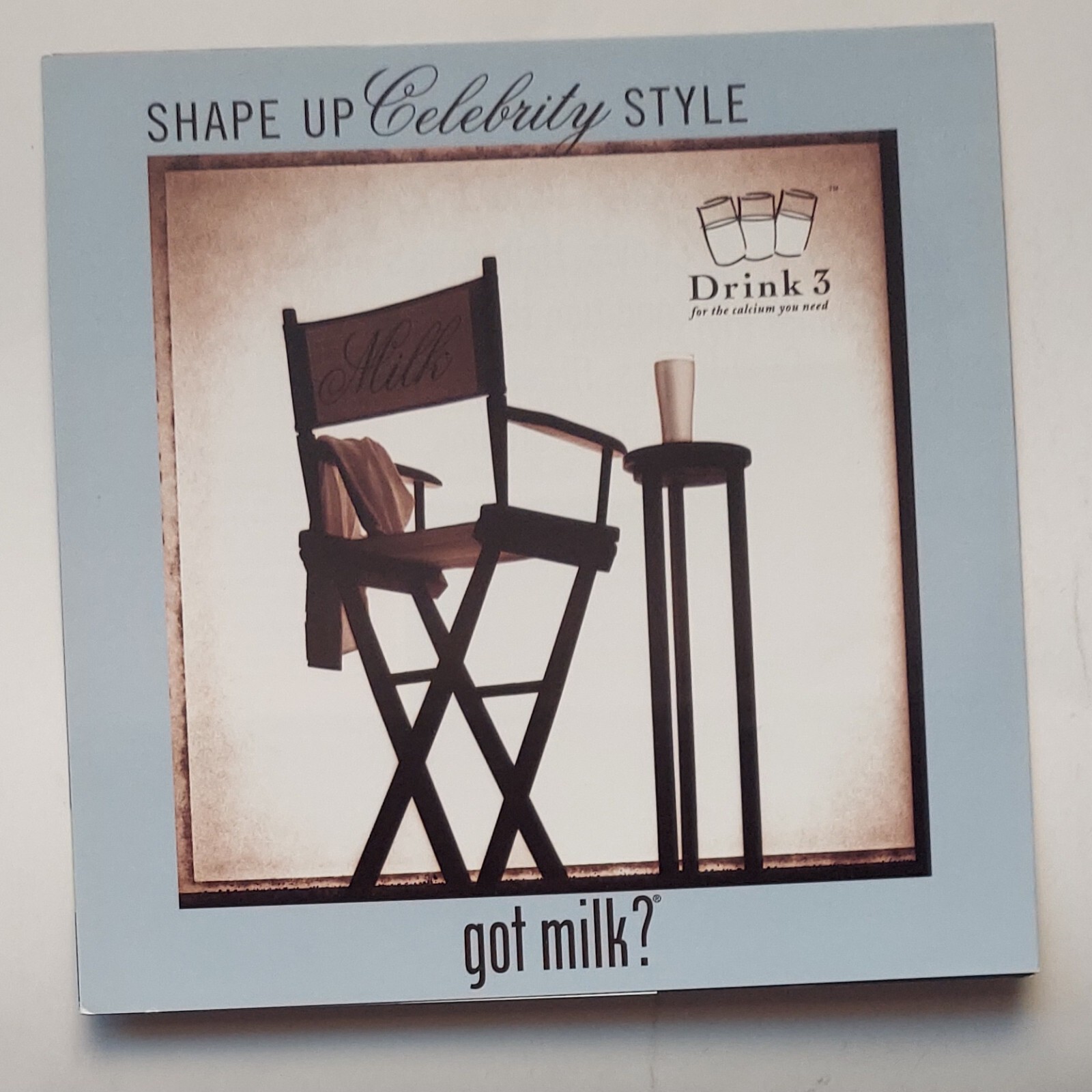 “Shape Up Celebrity Style” booklet