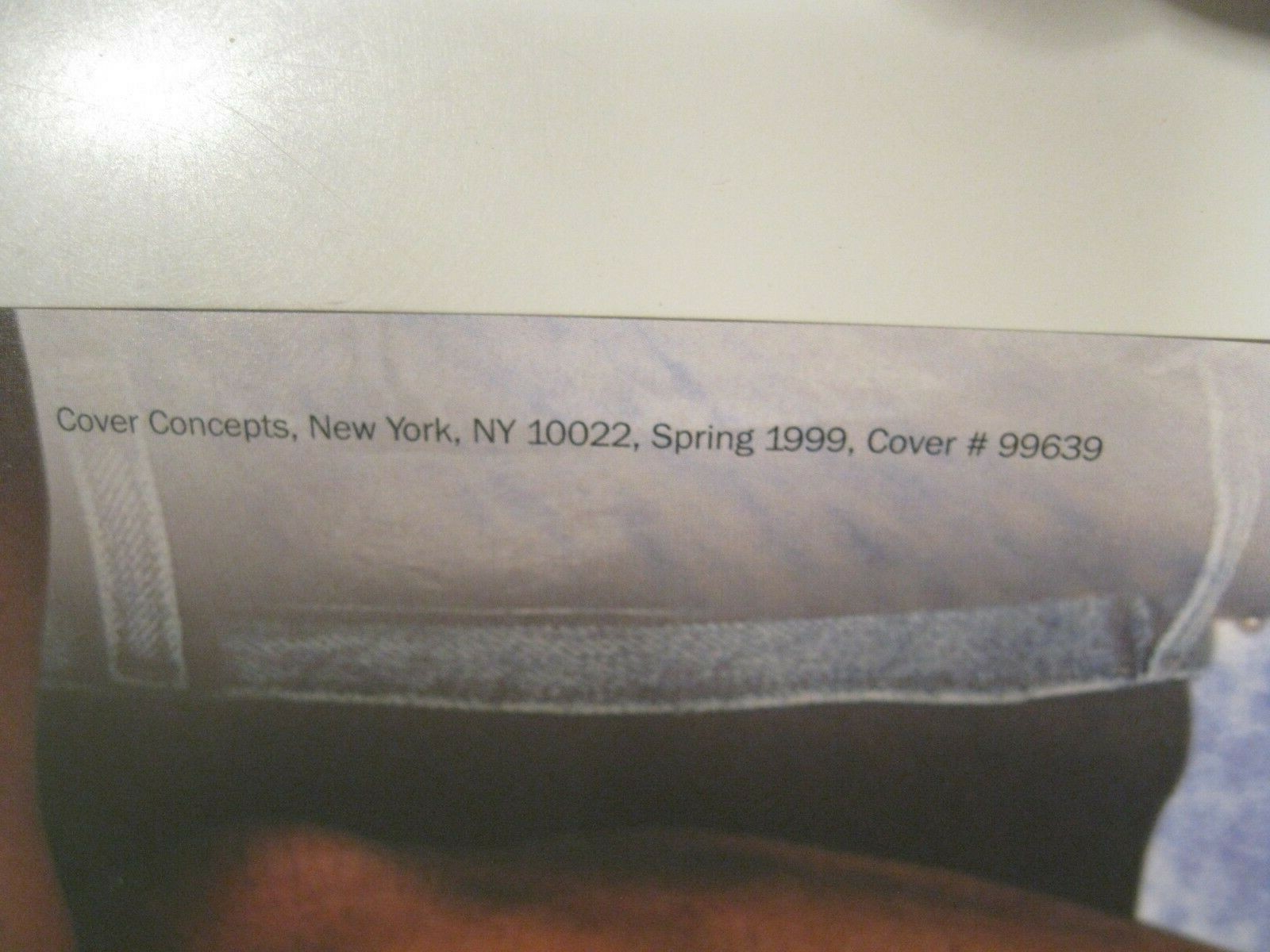 Imprint — Cover Concepts, Spring 1999, Cover # 99639