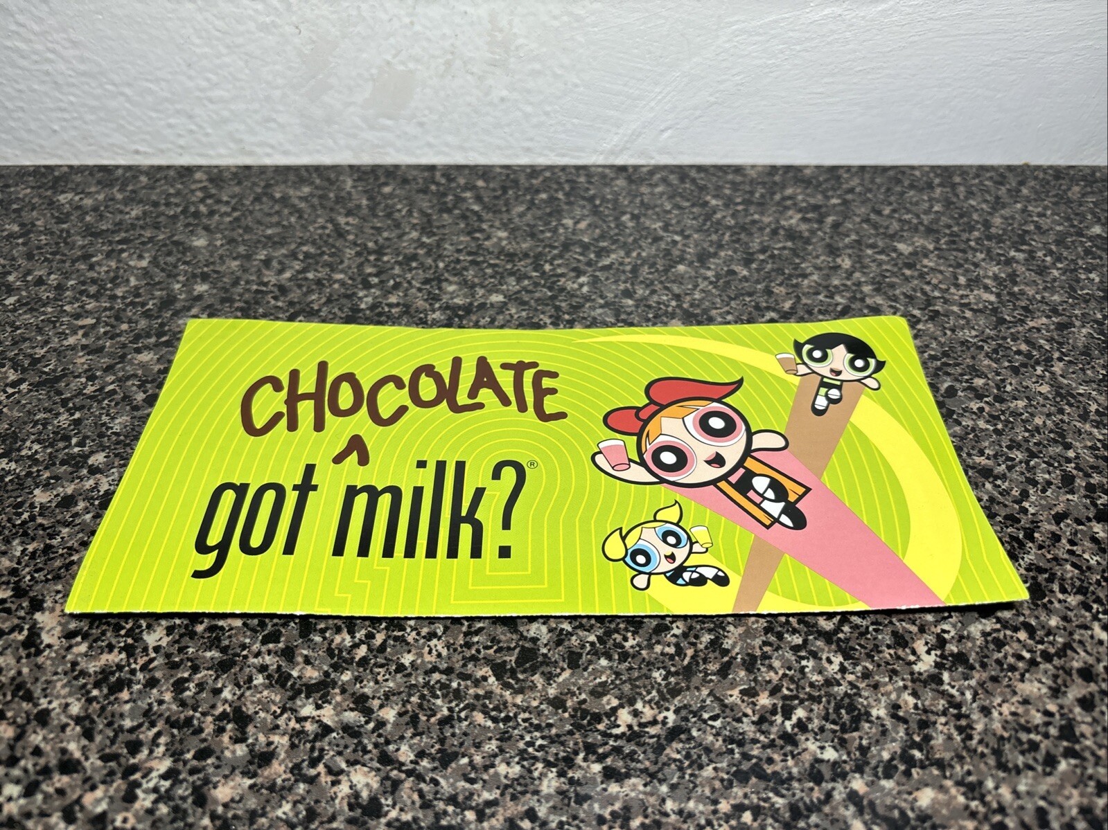 “Chocolate got milk?” kids’ fold-out pamphlet