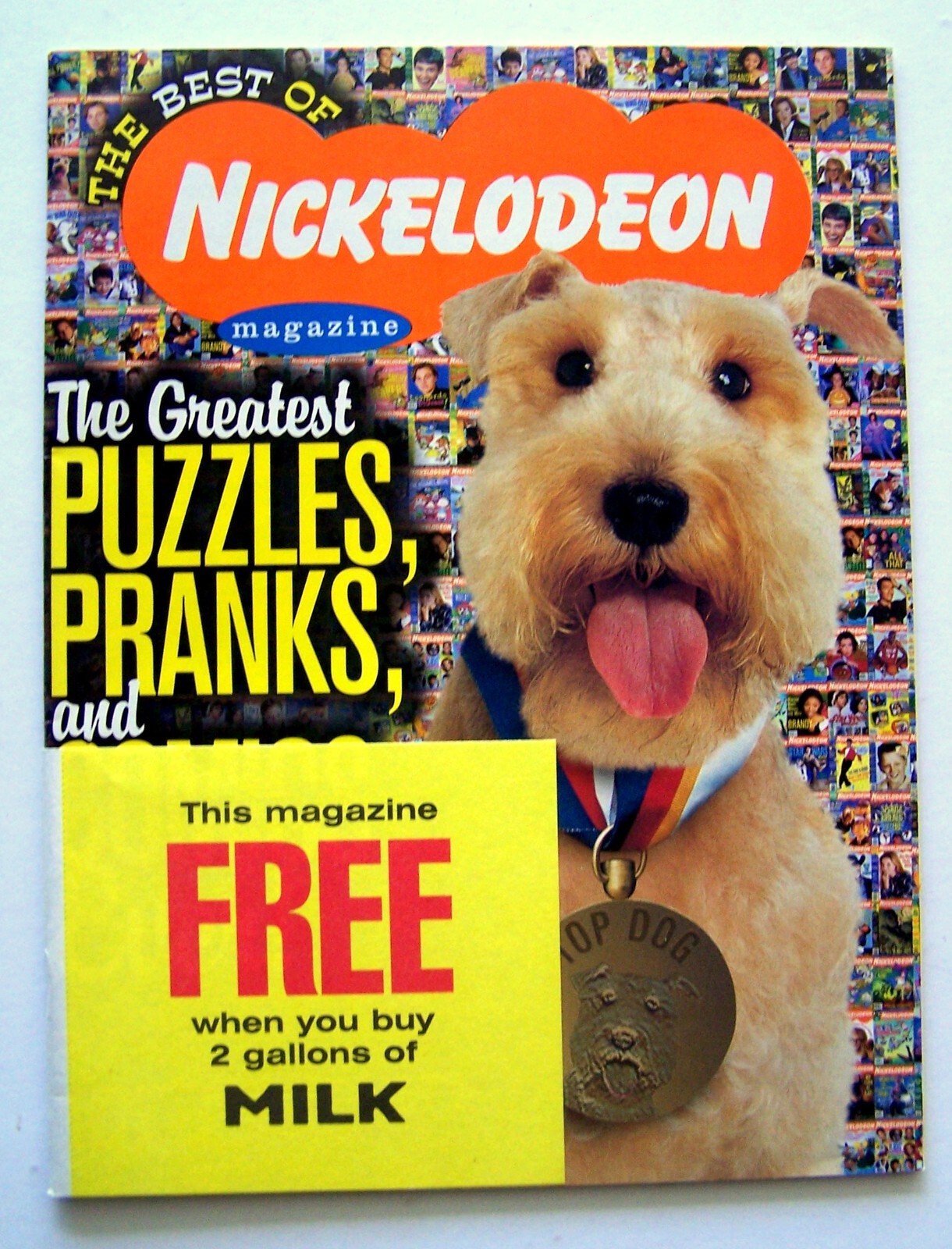 “The Best of Nickelodeon Magazine” — free with two gallons of milk