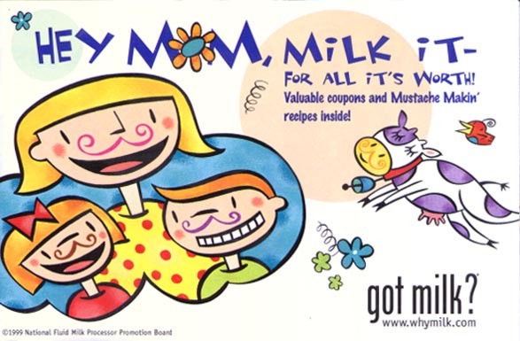 “Hey Mom, Milk It — For All It’s Worth!” coupons and recipes booklet