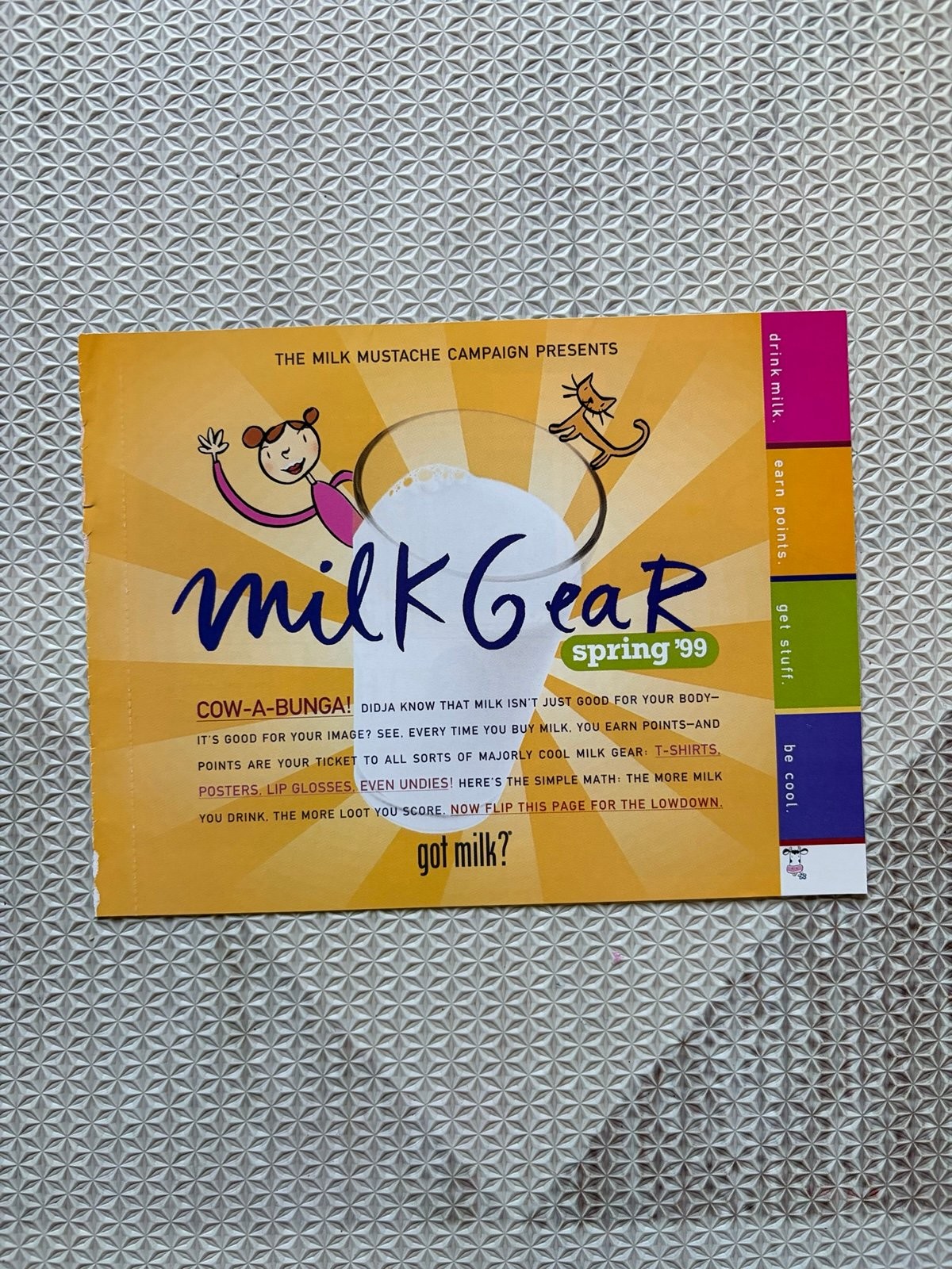 Milk Gear catalogs — 1997, winter ’98 and spring ’99