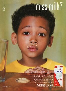 Lactaid — “Miss Milk?” more ads in the series (boy, two women)