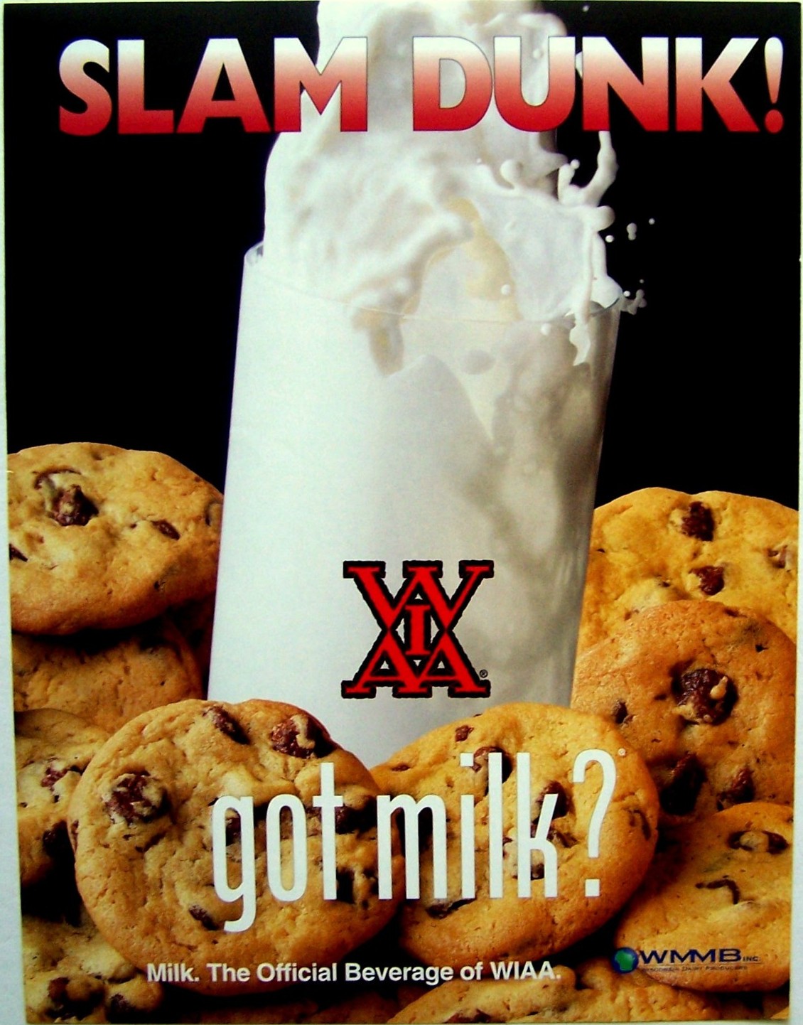 WIAA “SLAM DUNK!” got milk? ad
