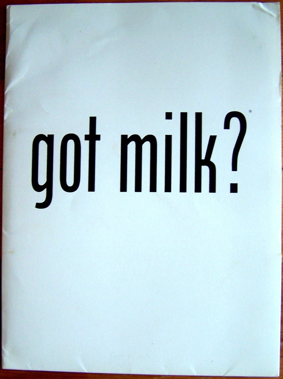 got milk? press folder with Indianapolis 500 news releases