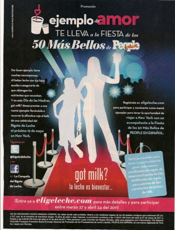 “Ejemplo de Amor te lleva a la Fiesta de los 50 Más Bellos de People” contest page