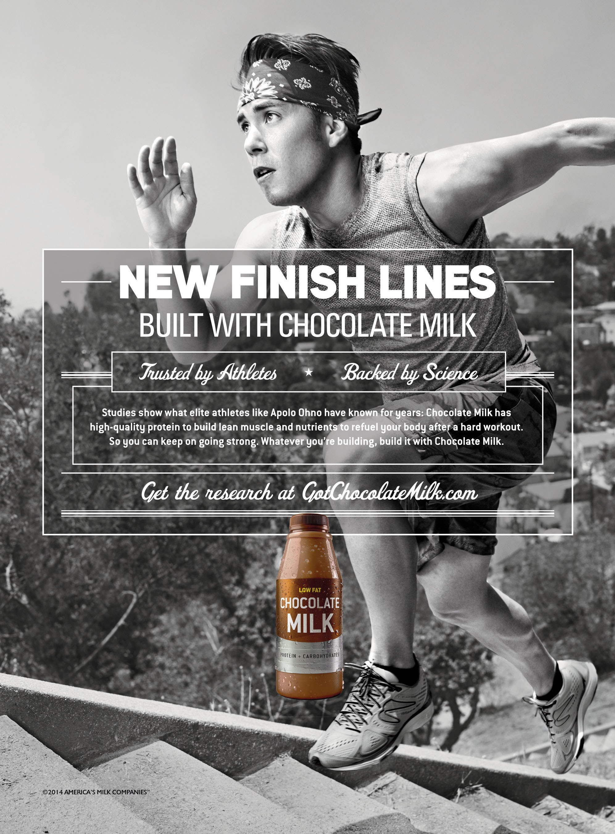 Apolo Ohno “New Finish Lines” — Built With Chocolate Milk
