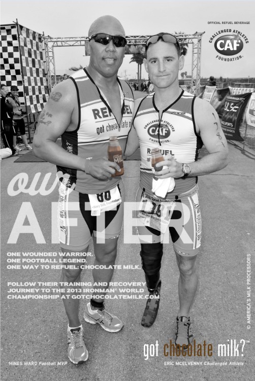 Hines Ward and Eric McElvenny “our AFTER”