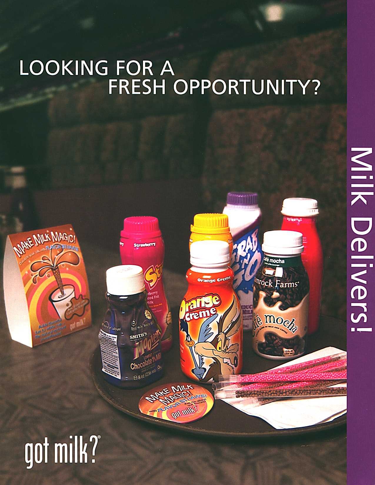 “Looking for a fresh opportunity?” — foodservice brochure