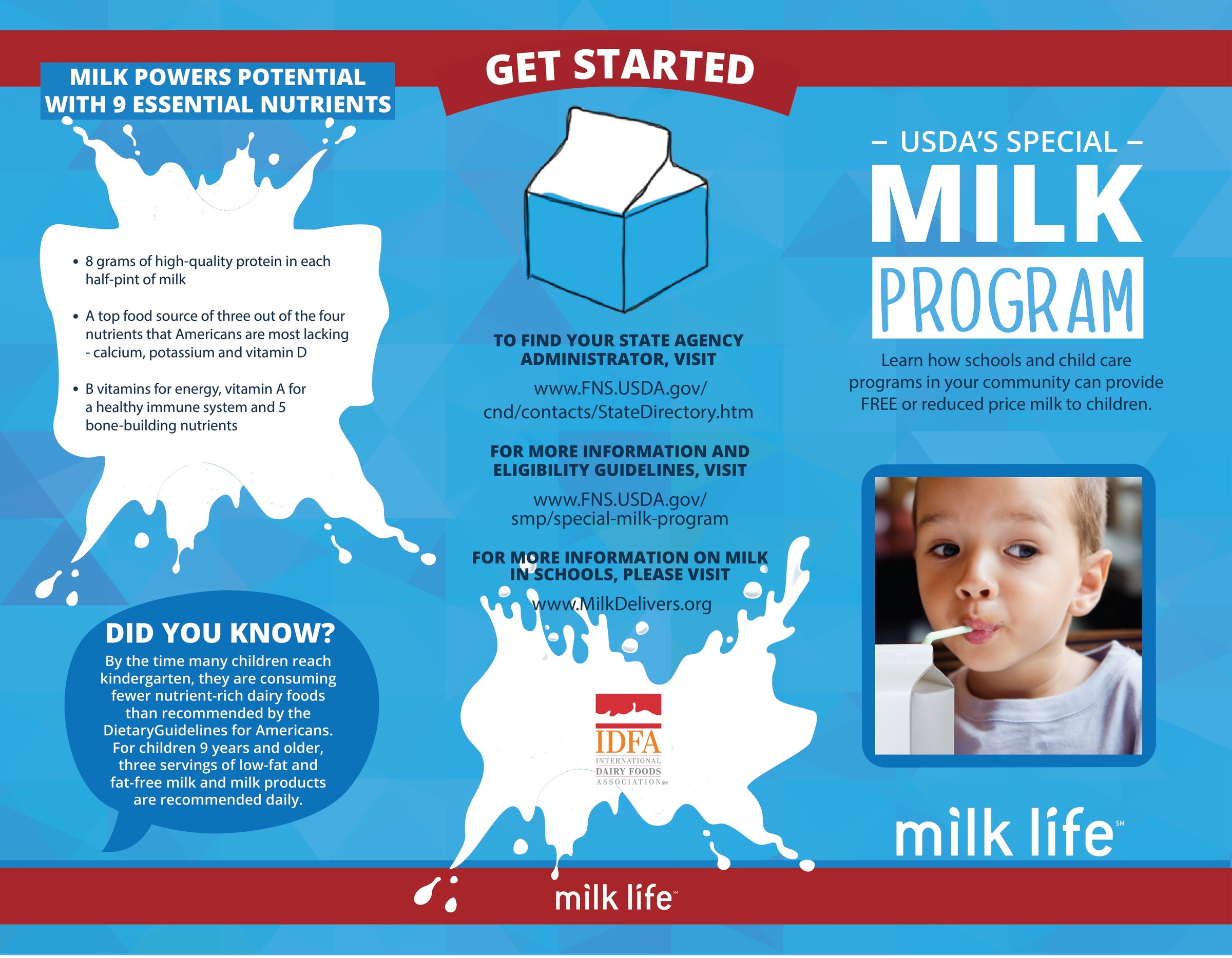 Special Milk Program brochure