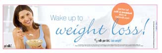 Wake Up to Weight Loss Cling