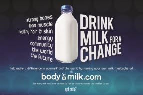 Drink Milk for a Change: Banner