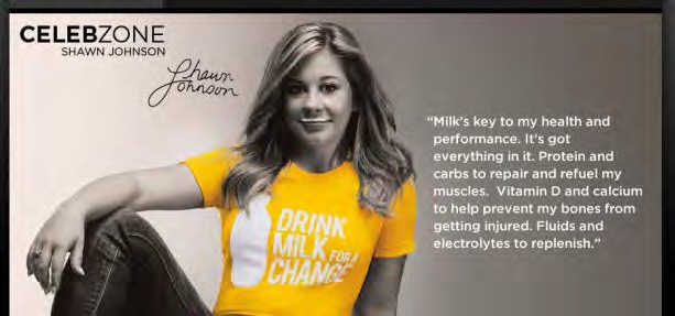 Body By Milk Celebzone Banners: Shawn Johnson