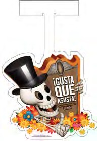 Dia de los Muertos - Hispanic: Halloween Wobbler - Skeleton