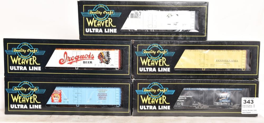 Weaver “got milk?” O gauge refrigerator car