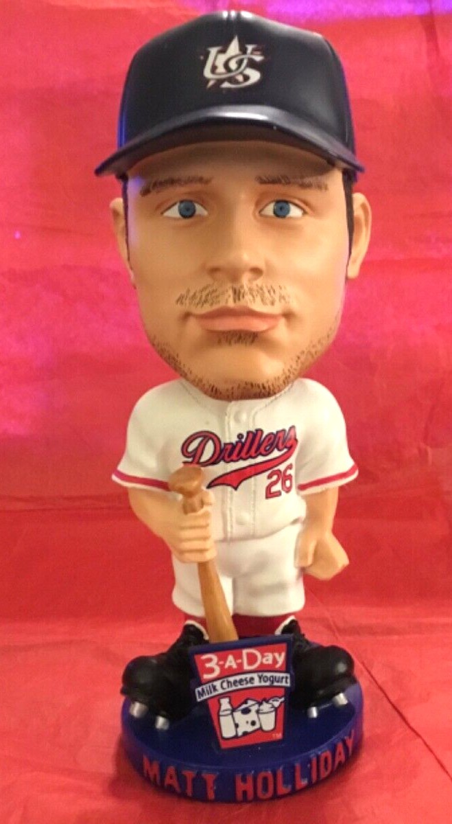 Matt Holliday 3-A-Day bobblehead (Tulsa Drillers)
