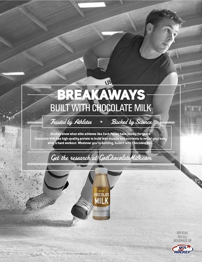 Zach Parise “Breakaways” — Built With Chocolate Milk