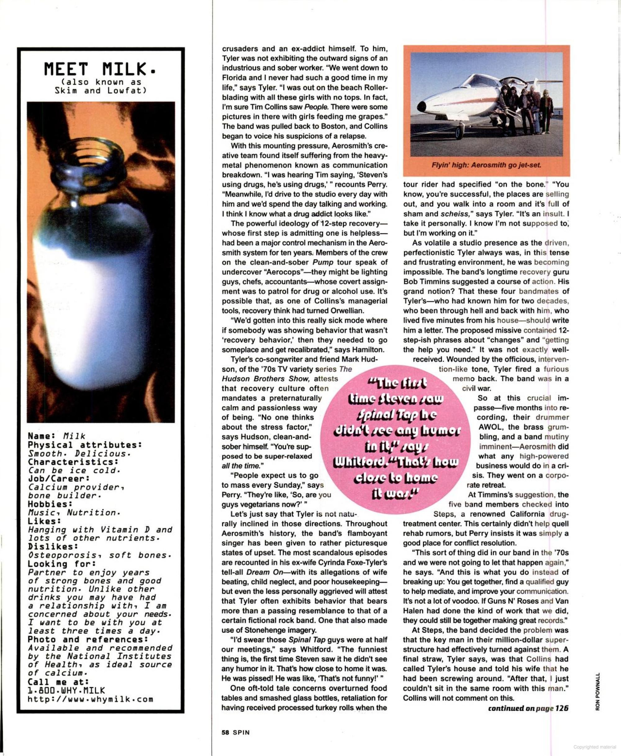 The whole page, p. 58, with the ad in the right column