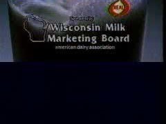 The closing card: “Sponsored by Wisconsin Milk Marketing Board / american dairy association” (240 px storyboard frame)