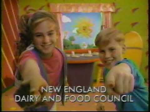 New England Dairy and Food Council television commercial (video still)