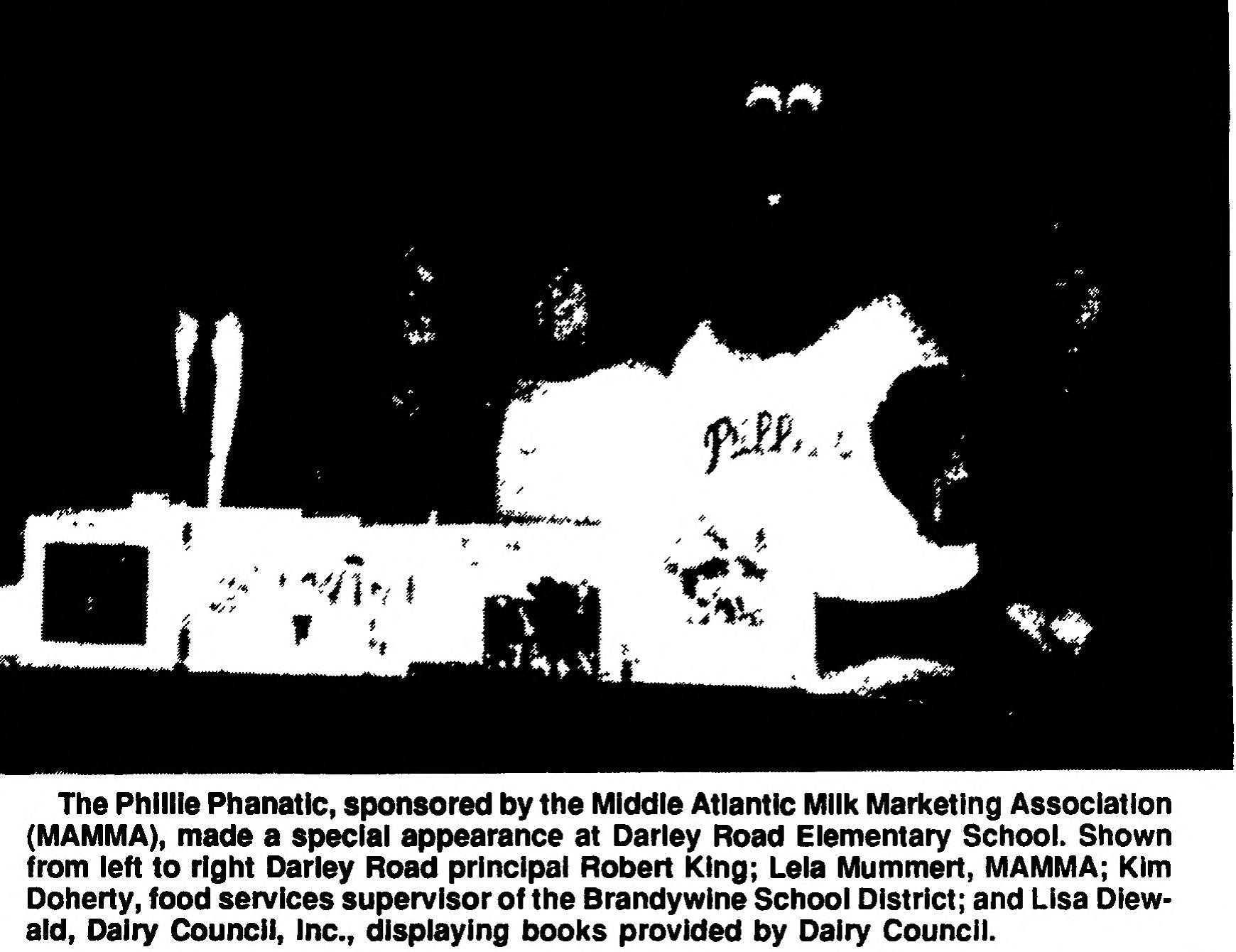 The Phanatic at Darley Road Elementary School (very dark halftone)