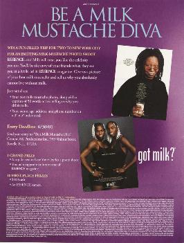 Be A Milk Mustache Diva Photo Contest