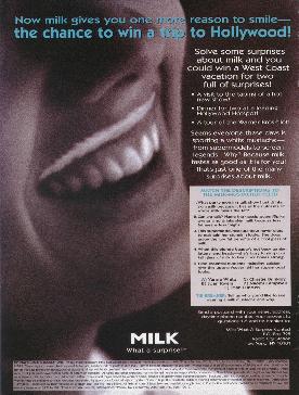 Milk: What A Surprise - Win A Trip to Hollywood