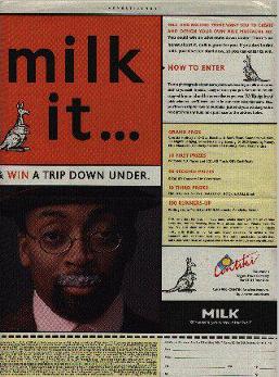Milk It Contest Ad