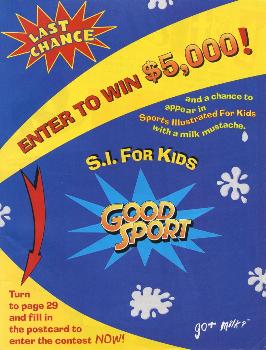 Sports Illustrated for Kids Good Sport Award Contest
