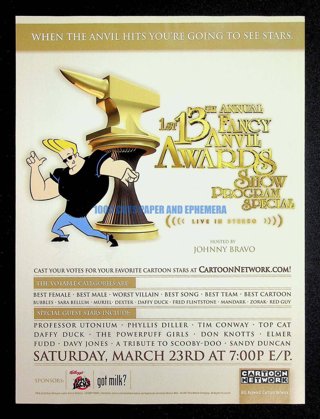 1st 13th Annual Fancy Anvil Awards Show