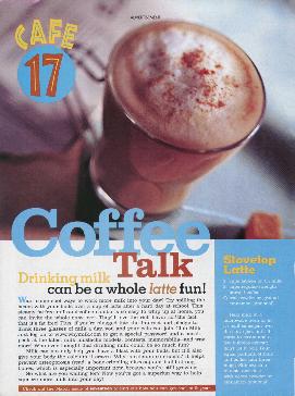 CAFE17 - Coffee Talk / Stove Top Latte