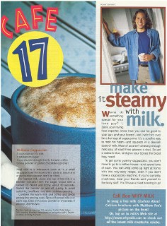 CAFE17 - Make it Steamy with Milk / At-Home Cappuccino