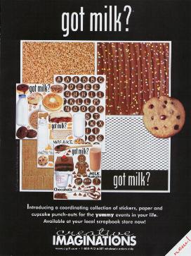 Creative Imaginations Got Milk? Scrapbook Supplies