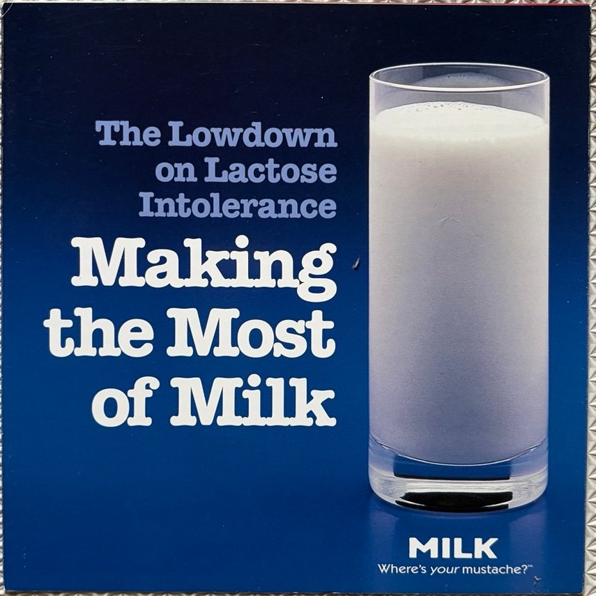 Lactose Intolerant: Making the Most of Milk — English — 1999