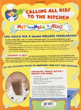 Mix It With Milk N' Jell-O - Calling All Kids