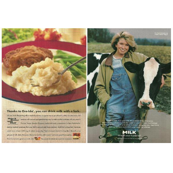 Ore-Ida Potatoes - Drink Milk With a Fork
