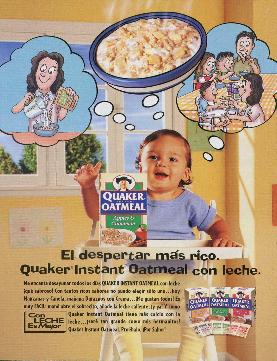 Quaker Oats - Spanish version