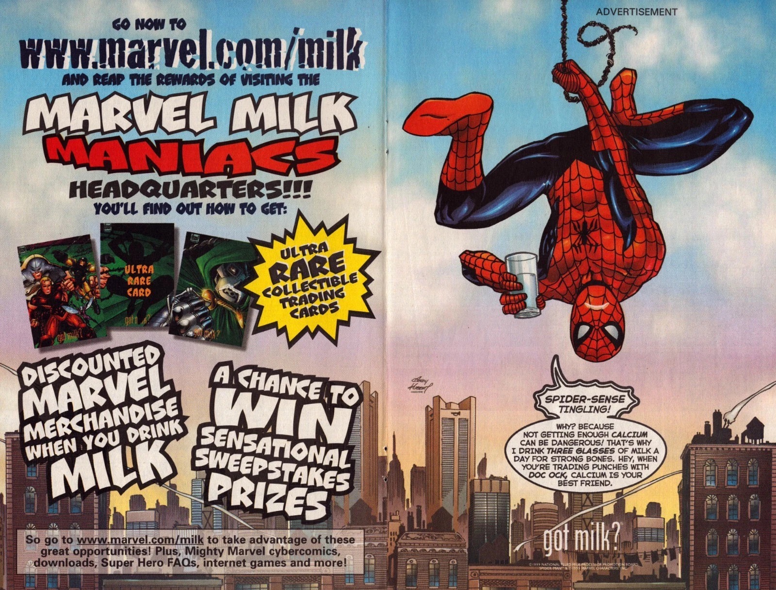 Marvel Milk Maniacs - 1997 version 2