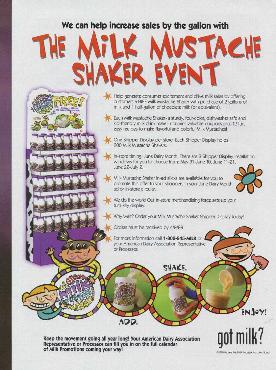 Milk Mustache Shaker Event Ad
