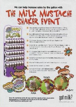 Milk Mustache Shaker Event Ad