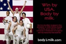 Olympic athletes — School Poster — male version — Reference thumbnail only — USDA 2008 Report to Congress, Appendix G (full-size poster still wanted)