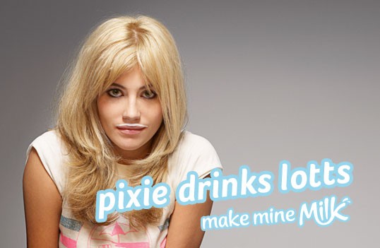 Pixie Lott — Make Mine Milk UK — Web banner crop (landscape)