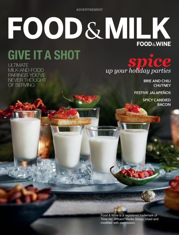 Got Milk? — “Food & Milk / Food & Wine: Give It a Shot”