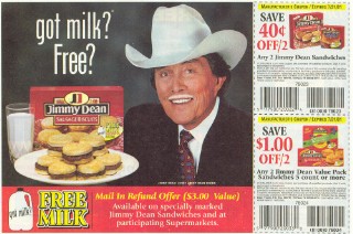 Jimmy Dean Sandwiches — version one half-page